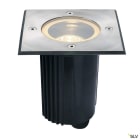 SLV - DASAR 115, encastré de sol, QPAR51, GU10, carré, inox 316, max. 35W, IP67