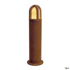 SLV - RUSTY® CONE 70, borne extérieure, rouille, E27, 11W max, IP54
