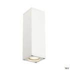 SLV - THEO UP/DOWN, applique extérieure, blanc, GU10/QPAR51, 2x 35W max, IP44
