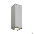 SLV - THEO UP/DOWN, applique extérieure, gris, GU10/QPAR51, 2x 35W max, IP44