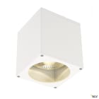 SLV - BIG THEO, plafonnier extérieur, blanc, GU10/QPAR111, 75W max, IP44