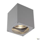 SLV - BIG THEO, plafonnier extérieur, gris, GU10/QPAR111, 75W max, IP44