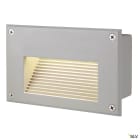SLV - BRICK DOWNUNDER, encastré mural extérieur, gris, LED, 1,4W, 3000K, IP54