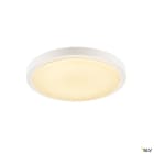 SLV - AINOS, applique et plafonnier extérieur, blanc, LED, 21W, 3000K, IP44