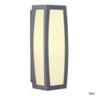 SLV - MERIDIAN BOX, applique, anthracite, E27, max. 25W