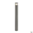 SLV - VAP SLIM 90, borne extérieure, inox brossé, E27, 20W max, IP44, inox 304