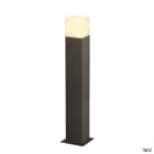 SLV - GRAFIT 60, borne extérieure carrée, anthracite, E27, 11W max, IP44