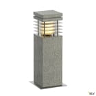 SLV - ARROCK GRANITE 40, borne, granit, poivre & sel, E27, max. 15W