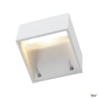 SLV - LOGS, applique extérieure, blanc, LED, 10W, 3000K, IP44