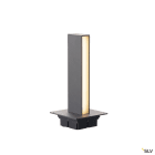 SLV - H-POL 30, borne extérieure, anthracite, LED, 9W, 3000K, IP55