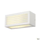 SLV - BOX-L, applique extérieure, blanc, E27, 18W max, IP54
