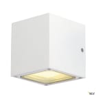 SLV - SITRA CUBE, applique extérieure, blanc, GX53/TCR-TSE, 2x 9W max, IP44