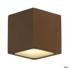 SLV - SITRA CUBE, applique extérieure, rouille, GX53/TCR-TSE, 2x 9W max, IP44