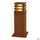 SLV - RUSTY® 40, borne extérieure, fonte rouillée, LED, 8,6W, 3000K, IP55