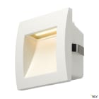 SLV - DOWNUNDER OUT S, encastré mural extérieur, blanc, LED, 1,7W, 3000K, IP55