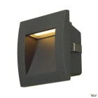 SLV - DOWNUNDER OUT S, encastré mural extérieur, anthracite, LED, 1,7W, 3000K, IP55
