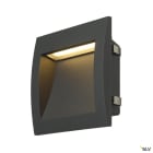 SLV - DOWNUNDER OUT L, encastré mural extérieur, anthracite, LED, 4W, 3000K, IP55