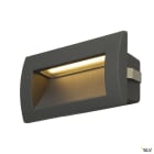SLV - DOWNUNDER OUT M, encastré mural extérieur, anthracite, LED, 4W, 3000K, IP55