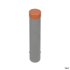 SLV - DASAR 100 PREMIUM, tube d'encastrement DN90, gris argent