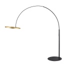 SLV - ONE BOW, lampadaire LED, intérieur, noir, LED, 22W, UGR < 22