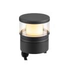 SLV - M-POL, tête de lampe borne, extérieur, anthracite, LED, 11W, 2700/3000K, IP 65