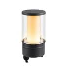 SLV - M-POL, tête de lampe borne, extérieur, anthracite, LED, 11W, 2700/3000K, IP 65