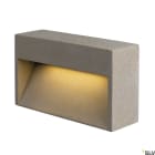 SLV - CONCRETO L,WL applique murale, gris, 12W, 570 lm, 3000 K