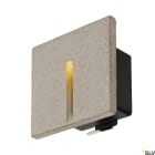 SLV - CONCRETO EL, applique encastrée, gris, 3,2W, 15 lm, 3000 K