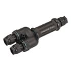 SLV - Boîtier de connexion, 5 pôles, Dali, noir, IP 68