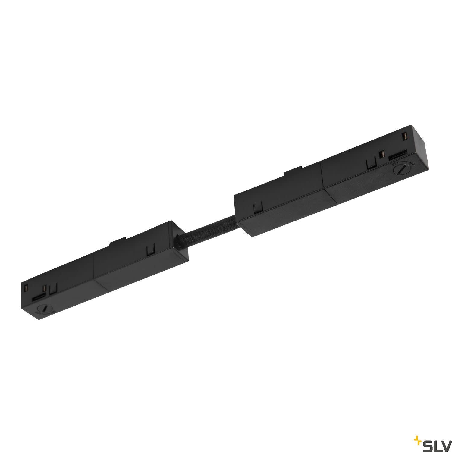 SLV - 48V TRACK, Connecteur flexible, noir, DALI