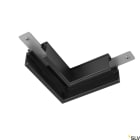 SLV - 48V TRACK, Connecteur 90° mécanique, pour rail en saillie standard, droite, noir