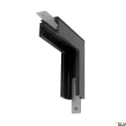 SLV - 48V TRACK, Connecteur 90° mécanique, pour rail en saillie standard, stéréo, noir