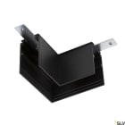 SLV - 48V TRACK, Connecteur 90°, pour rail en saillie profond, gauche, noir