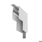 SLV - 48V TRACK, Connecteur 90° mécanique, pour rail en saillie profond, stéréo, blanc