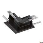 SLV - 48V TRACK, Connecteur 90° mécanique, pour rail encastré profond, droite, noir
