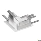 SLV - 48V TRACK, Connecteur 90° mécanique, pour rail encastré profond, droite, blanc