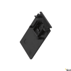 SLV - 48V TRACK, Embout pour rail en saillie profond, noir
