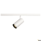 SLV - NUMINOS® S 48V TRACK DALI, spot, intérieur, blanc/noir, LED, 16W, 20°, UGR <19