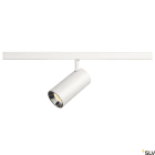 SLV - NUMINOS® S 48V TRACK DALI, spot, intérieur, blanc/chrome, LED, 16W, IP20, 55°