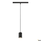 SLV - NUMINOS® XS 48V TRACK DALI, suspension, intérieur, noir/blanc, LED, 8,7W, 55°