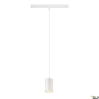 SLV - NUMINOS® XS 48V TRACK DALI, suspension, intérieur, blanc, LED, 8,7W, 20°