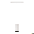 SLV - NUMINOS® S 48V TRACK DALI, suspension, intérieur, blanc/noir, LED, 16W, 55°