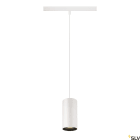 SLV - NUMINOS® S 48V TRACK DALI, suspension, intérieur, blanc/noir, LED, 16W, 40°