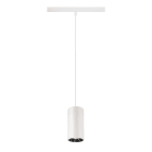SLV - NUMINOS® S 48V TRACK DALI, suspension, blanc/chromé, 16W, 4000K, IRC90, 40°