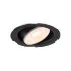 SLV - UNIVERSAL DOWNLIGHT MOVE, spot encastré, int, orientable, noir, LED, 8W, 38°