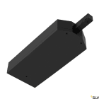 SLV - Boîtier de transformateur 48V TRACK avec embout d'alimentation droite DALI noir
