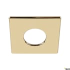 SLV - UNIVERSAL DL, collerette décorative, intérieur, carré, or brillant