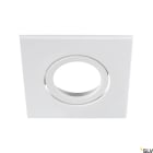 SLV - UNIVERSAL DOWNLIGHT, collerette décorative, intérieur, carré, orientable, blanc