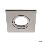 SLV - UNIVERSAL DOWNLIGHT, collerette décorative, int, carré, orientable, alu brossé