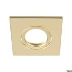 SLV - UNIVERSAL DOWNLIGHT, collerette décorative, intérieur, carré, orientable, or mat
